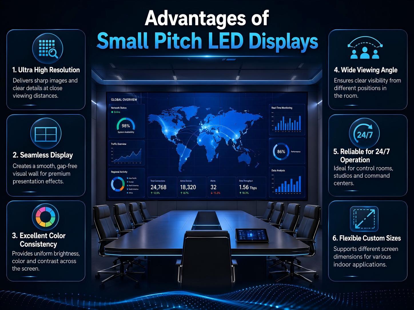 2026 Small Pitch LED Display Trends: COB, MiP and Micro LED Technology