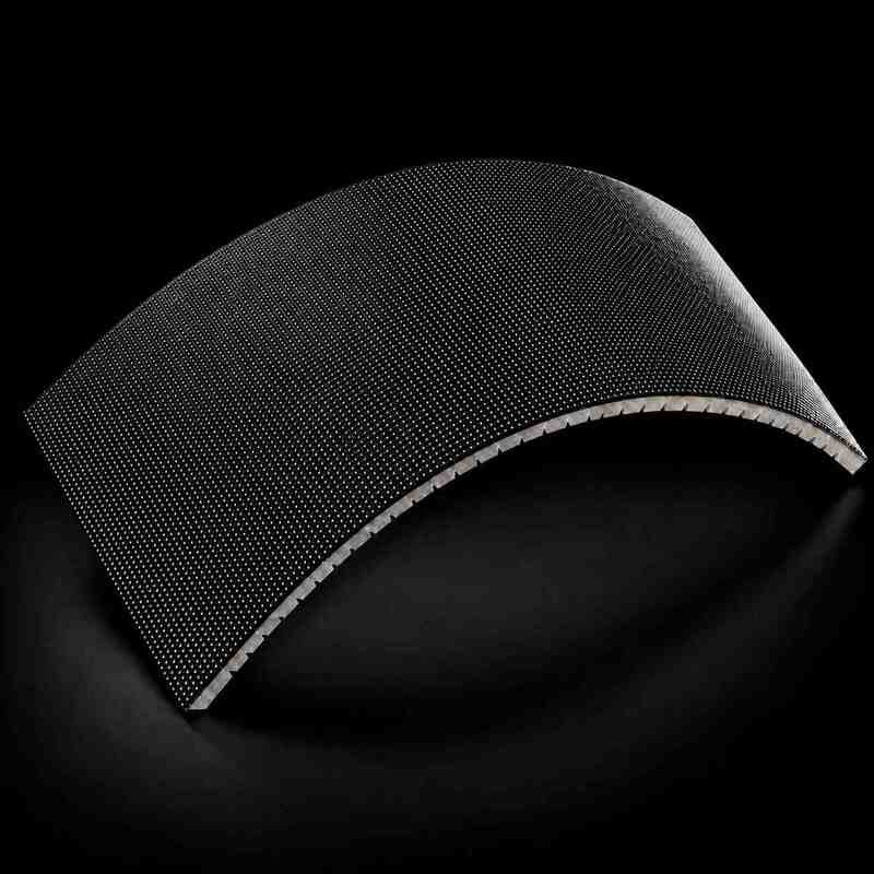 Small pixel pitch-Flexible LED Module for Curved, Arc, and Wave ...