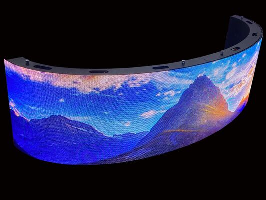 Small pixel pitch-Flexible LED Module for Curved, Arc, and Wave ...
